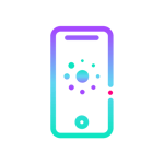 Babyscripts App on Mobile Phone Icon. Babyscripts App on Mobile Phone Icon.