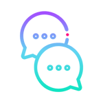 Care Coordination Chat Bubble Icon Care Coordination Chat Bubble Icon