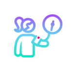 Postpartum Hypertension Blood Pressure Cuff Icon. Postpartum Hypertension Blood Pressure Cuff Icon.