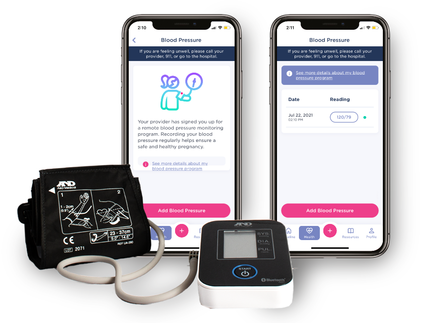 Babyscripts PRegnancy App with Blood Pressure Monitoring Babyscripts PRegnancy App with Blood Pressure Monitoring