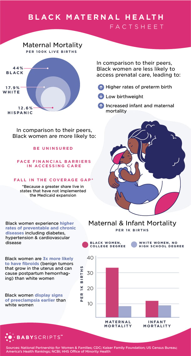 Black Maternal Health Factsheet - Babyscripts