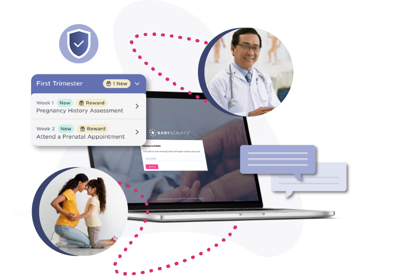 Digital health solution to improve care pregnancy coordination