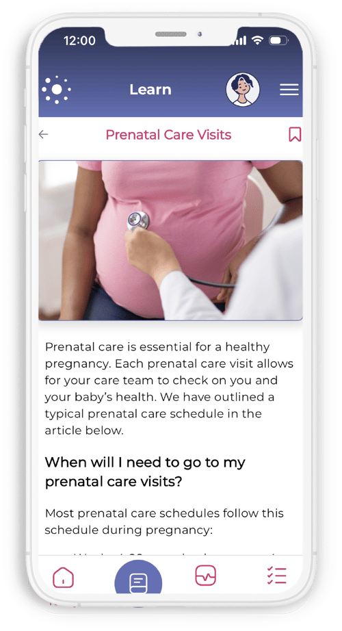 Babyscripts myJourney Learn - Prenatal Care